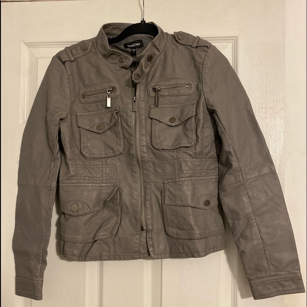 bebe- Faux Leather Jacket